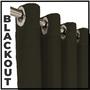 Imagem de cortina apartamento blackout Celina 5,50 x 2,30 preto