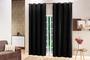 Imagem de Cortina Blackout 2,80m x 1,80m Corta 100 % Luz em PVC Folha Dupla Blacaute
