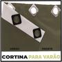 Imagem de cortina blackout Berlim 7,00 x 2,70 corta luz c/voal preto