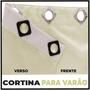 Imagem de cortina blackout Berlim bloqueia luz 5,50x2,90 sala preto