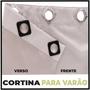 Imagem de cortina blackout blecaute Ana quarto 5,50 x 2,80 branco