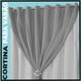 Imagem de cortina blackout blecaute de tecido 7 x 2,80 Berlim preto