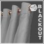 Imagem de cortina blackout Bruna corta luz 8,00 x 2,40 c/voal bege