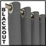 Imagem de cortina blackout Celina para quarto sala 5,00 x 2,90  preto