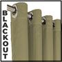 Imagem de cortina blackout Celina quarto de janela 5,50 x 2,70 cinza
