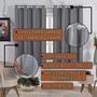 Cortina Blackout Corta a Luz 2,80 x 1,60 PVC Black out - FF Enxovais Imagem de Cortina Blackout Corta a Luz 2,80 x 1,60 PVC Black out
