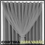 Imagem de cortina blackout corta luz Fiori 6,00 x 2,60 c/voal palha