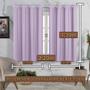 Imagem de Cortina Blackout de PVC 2,20m x 1,30m Lilas Corta Luz