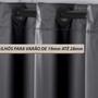 Imagem de Cortina Blackout de PVC 2,80m x 1,90m Preto