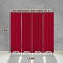 Imagem de Cortina Blackout de PVC 5,60m x 2,50m Vermelho Corta Luz