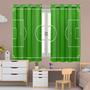 Imagem de Cortina Blackout Futebol 2,00L  x 1,40A Quarto Infantil (Sala ,Estampada, Decorativa, Menino, Menina, Janela)
