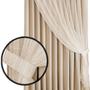 Imagem de cortina blackout Jade corta luz 3,40 x 2,70 quarto palha