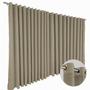 Imagem de cortina blackout Mix corta luz 5,00 x 2,60 c/voal palha