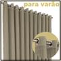 Imagem de cortina blackout Mix corta luz 5,00 x 2,60 c/voal palha
