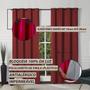 Imagem de Cortina Blackout Porta PVC Vermelho 2,80x2,40