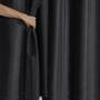 Imagem de Cortina Blackout PVC com Tecido Voil 2,80 m x 1,60 m Preto