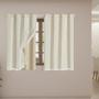 Imagem de Cortina Blackout Pvc Com Tecido Voil 2,80 M X 1,80 M - Bege
