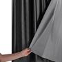Imagem de Cortina Blackout PVC com Tecido Voil 4,20 m x 2,50 m - Quarto, Sala e Cozinha- Lavável