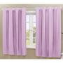 Imagem de Cortina Blackout PVC corta 100 % a luz 2,20 m x 1,30 m Rosa