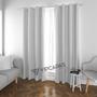 Imagem de Cortina Blackout PVC Corta Luz Sol 100% Blecaute 2,80 X 1,60 Branca