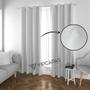 Imagem de Cortina Blackout PVC Corta Luz Sol 100% Blecaute 2,80 X 1,60 Branca