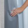 Imagem de Cortina Blackout PVC (plástico) com VOIL e Argola para Sala ou Quarto 100% Blecaute 2,80M x 1,40M