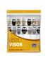 Imagem de Cortina Box com Visor Em PVC Para Banheiro Anti Mofo Com Ganchos