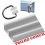 Imagem de Cortina Charme Em Renda Com Voal 3 Metros Trilho Comum Palha