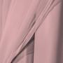 Imagem de Cortina Corta Luz 2,00m X 1,40m 100% Blackout Com Voil Rosa Para Sala Ou Quarto Para Varão Simples