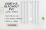 Imagem de Cortina Corta Luz 2,20M x 1,30M Blackout 100% PVC Para Varão - PINK
