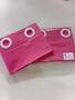 Imagem de Cortina Corta Luz 2,20M x 1,30M Blackout 100% PVC Para Varão - PINK