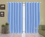 Cortina Corta Luz 3,00M X 2,50M 100% Blackout PVC Azul - Ibitinga Decora Imagem de Cortina Corta Luz 3,00M X 2,50M 100% Blackout PVC Azul