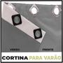 Imagem de Cortina Cortinas sala 5,50x4,30 Tecido blackout Ana branco