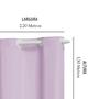 Imagem de Cortina Curta Blackout para Janela 2,20mx1,30m Rosa Bebê PVC