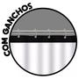 Imagem de Cortina De Box Com Visor Decorada  Antimofo Pvc Várias Cores