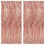 Imagem de Cortina de franja Katchon Rose Gold Xtra-Large, 100 x 240 cm, pacote com 2