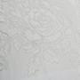 Imagem de Cortina de Renda Donna Inter 300x180 cm Roseiral com Bandô Branco