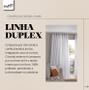 Imagem de Cortina Duplex Bruxelas 4,20X2,80M Marfim - Bella Janela