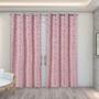 Imagem de Cortina em Tecido Jacquard 2,70 m x 2,30 m - Rosa