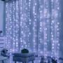 Imagem de Cortina Fio de Cobre LED: Faça Seu Natal Brilhar com Luz e Encanto