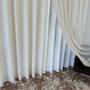 Imagem de Cortina Gaze De Voil Linho Com Forro Leve Microfibra 4,00x2,60