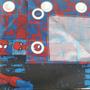 Imagem de Cortina Infantil com ilhós Microfibra Homem Aranha Estampada Spider Man 1,50m x 1,80m 2 pecas Lepper