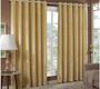 Imagem de Cortina Jacquard 5,00X2,80 Dourado Ilhós Quadrado Cromado