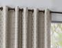 Imagem de Cortina Jacquard Santorini gelo 11074 - medida de 2,30x3,64 m