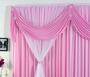 Imagem de Cortina Jessica 3,00m X 2,80m Para Meninas Com Flor Pink