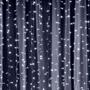 Imagem de Cortina Led Eventos 500 Lâmpadas Luz Branco Frio Fixo 110v - VB