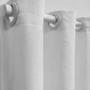 Imagem de Cortina Luxuosa Bordada Voal Com Forro Microfibra Leve 3,00x2,60