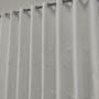 Imagem de Cortina Luxuosa Voal Bordado Com Forro Microfibra Leve 3,00x2,60