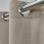 Imagem de Cortina Luxuosa Voil Linho Com Forro Blackout P/ Varão 2,00x2,40
