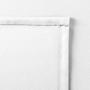 Imagem de Cortina Oxford Tecido Sala Quarto 2,60X1,4 Varão 2M Branca